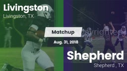 Matchup: Livingston High vs. Shepherd  2018
