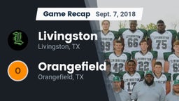 Recap: Livingston  vs. Orangefield  2018