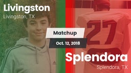 Matchup: Livingston High vs. Splendora  2018