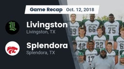 Recap: Livingston  vs. Splendora  2018