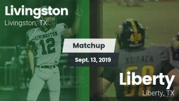 Matchup: Livingston High vs. Liberty  2019