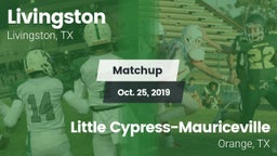 Matchup: Livingston High vs. Little Cypress-Mauriceville  2019
