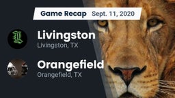 Recap: Livingston  vs. Orangefield  2020