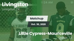 Matchup: Livingston High vs. Little Cypress-Mauriceville  2020