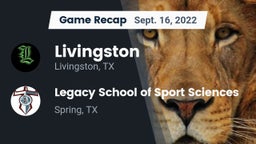 Recap: Livingston  vs. Legacy School of Sport Sciences 2022