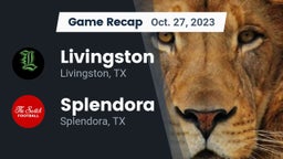 Recap: Livingston  vs. Splendora  2023