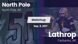 Matchup: North Pole High vs. Lathrop  2017