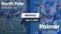 Matchup: North Pole High vs. Palmer  2020