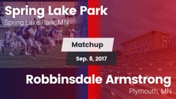 Matchup: Spring Lake Park vs. Robbinsdale Armstrong  2017