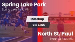 Matchup: Spring Lake Park vs. North St. Paul  2017