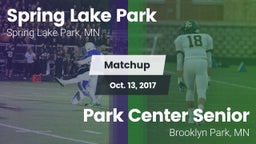 Matchup: Spring Lake Park vs. Park Center Senior  2017