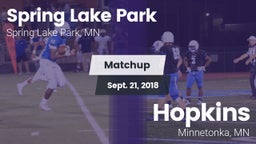 Matchup: Spring Lake Park vs. Hopkins  2018