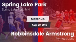 Matchup: Spring Lake Park vs. Robbinsdale Armstrong  2019