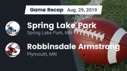 Recap: Spring Lake Park  vs. Robbinsdale Armstrong  2019