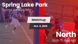 Matchup: Spring Lake Park vs. North  2019
