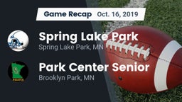Recap: Spring Lake Park  vs. Park Center Senior  2019