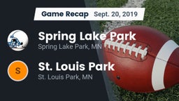 Recap: Spring Lake Park  vs. St. Louis Park  2019
