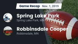Recap: Spring Lake Park  vs. Robbinsdale Cooper  2019