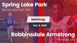 Matchup: Spring Lake Park vs. Robbinsdale Armstrong  2020