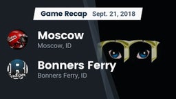 Recap: Moscow  vs. Bonners Ferry  2018