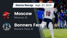 Recap: Moscow  vs. Bonners Ferry  2019