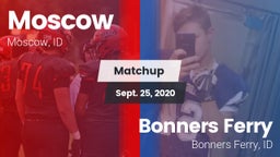 Matchup: Moscow  vs. Bonners Ferry  2020