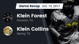 Recap: Klein Forest  vs. Klein Collins  2017