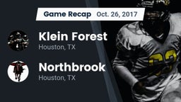 Recap: Klein Forest  vs. Northbrook  2017