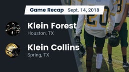 Recap: Klein Forest  vs. Klein Collins  2018