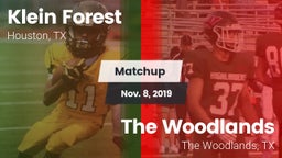 Matchup: Klein Forest High vs. The Woodlands  2019