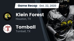Recap: Klein Forest  vs. Tomball  2020