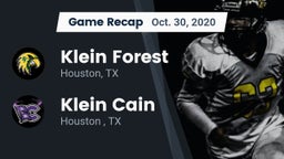 Recap: Klein Forest  vs. Klein Cain  2020