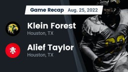 Recap: Klein Forest  vs. Alief Taylor  2022