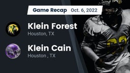 Recap: Klein Forest  vs. Klein Cain  2022
