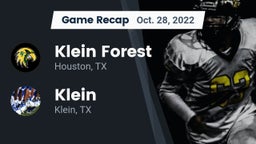 Recap: Klein Forest  vs. Klein  2022