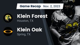 Recap: Klein Forest  vs. Klein Oak  2023