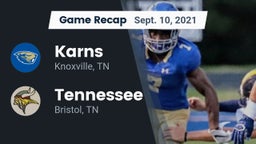 Recap: Karns  vs. Tennessee  2021