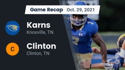 Recap: Karns  vs. Clinton  2021