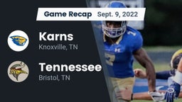 Recap: Karns  vs. Tennessee  2022