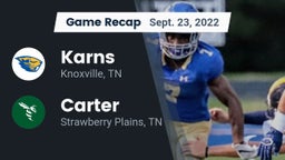 Recap: Karns  vs. Carter  2022