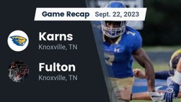 Recap: Karns  vs. Fulton  2023