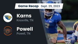 Recap: Karns  vs. Powell  2023