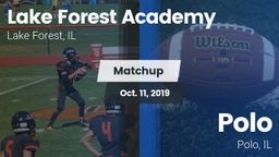 Matchup: Lake Forest Academy vs. Polo  2019