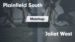 Matchup: Plainfield South vs. Joliet West  2016