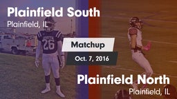 Matchup: Plainfield South vs. Plainfield North  2016