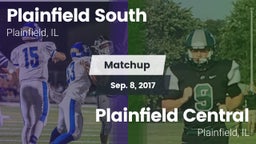 Matchup: Plainfield South vs. Plainfield Central  2017