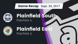Recap: Plainfield South  vs. Plainfield East  2017