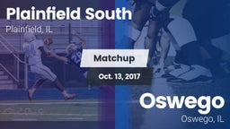 Matchup: Plainfield South vs. Oswego  2017