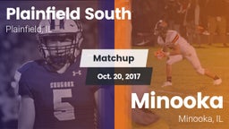 Matchup: Plainfield South vs. Minooka  2017