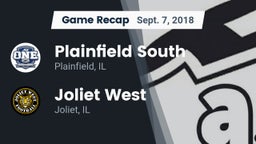 Recap: Plainfield South  vs. Joliet West  2018